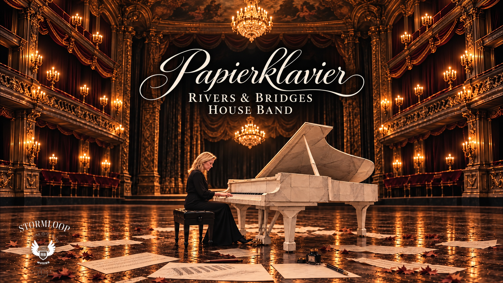 Rivers & Bridges House Band - Papierklavier
